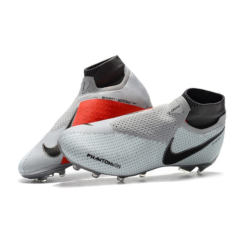 Nike Phantom Vision Elite DF FG Šedá Červené